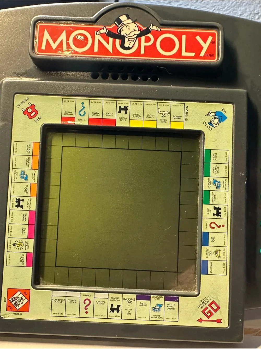 Monopoly Handheld Electronic Game Console - Black